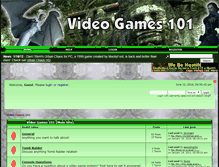 Tablet Screenshot of forums.videogames101.net